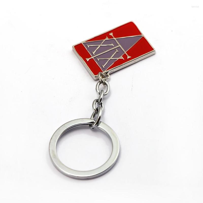 

Keychains Anime Jewelry X Keychain GON FREECSS License Key Ring Holder Metal Fashion Car Bag Chaveiro Chain Pendant