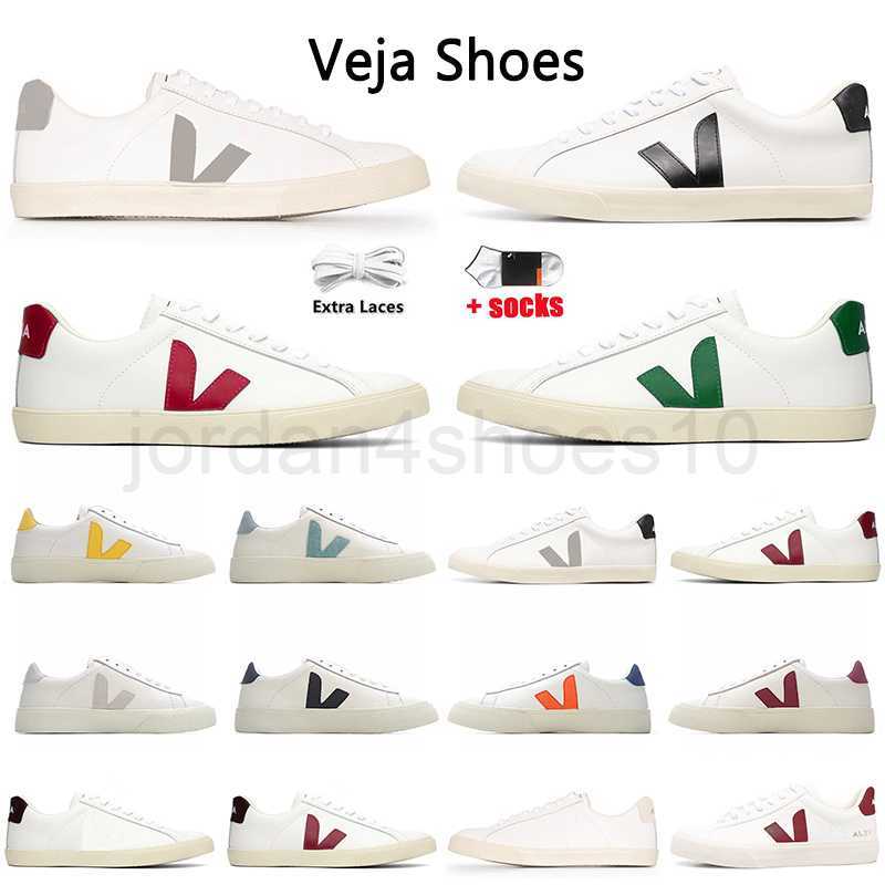 

Veja Women Casual Shoes Luxury Designer Vejas Sneakers Classic White Unisex Fashion Couples Vegetarianism Style Fashion Woman Mens Trainers Loafers 5.0, 16
