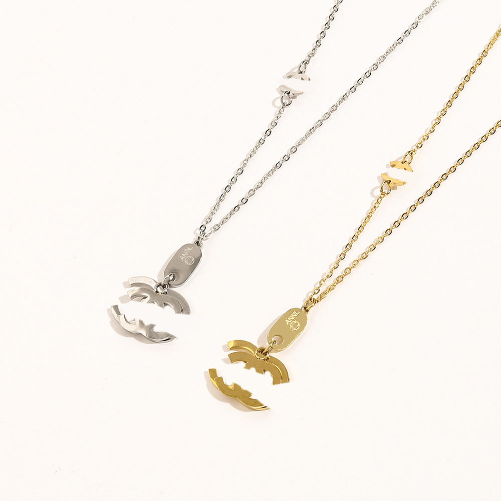 

18K Gold Plated Luxury Designer Necklace for Women Party Brand Letter Choker Pendant Chain Copper Necklaces Jewelry Accessory High Quality 20style