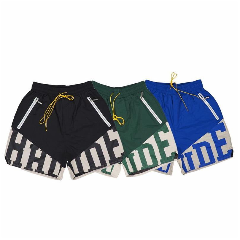 

Other Apparel 22Fw Fashion Summer Usa Pachwork Beach Shorts Women Men Skateboard High Street Middle Joggers Drop Delivery Pa Dhw8F