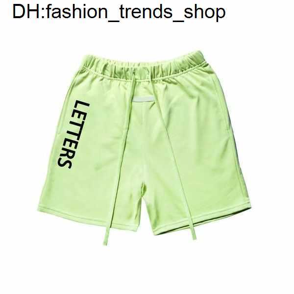 

Designer Mens Shorts Essentail Clothing Apparel Essen Unisex Short Cotton Sports Fashion Letter Street Style Tide Knee Length 31
