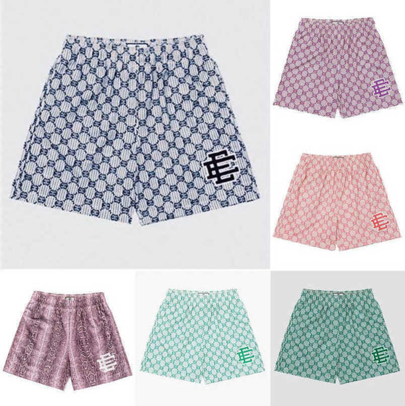 

Men's Luxury Fashion Ee Shorts Eric Emanuel Basic New York City Skyline Men Women Jog Casual Pant Loose Fitness Muscular Sports Pants Mesh Gym Short Sweatpants Ujvu
