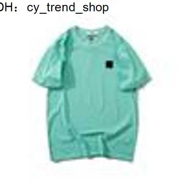 

Men's T-shirts t Shirt Designer Stone Summer Menswear Breathable Loose Letter Print Lovers Street Fashion 100% Cotton T-shirt 611 41, A5