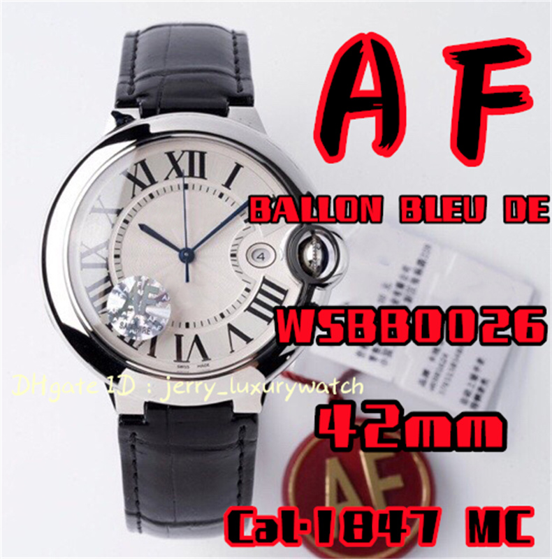 

AF Drive de car luxury men's watch. 42mm, Top class Sea affray 2824 mechanical movement, sapphire fisheye bubble crystal glass table mirror four, Only box.no watch