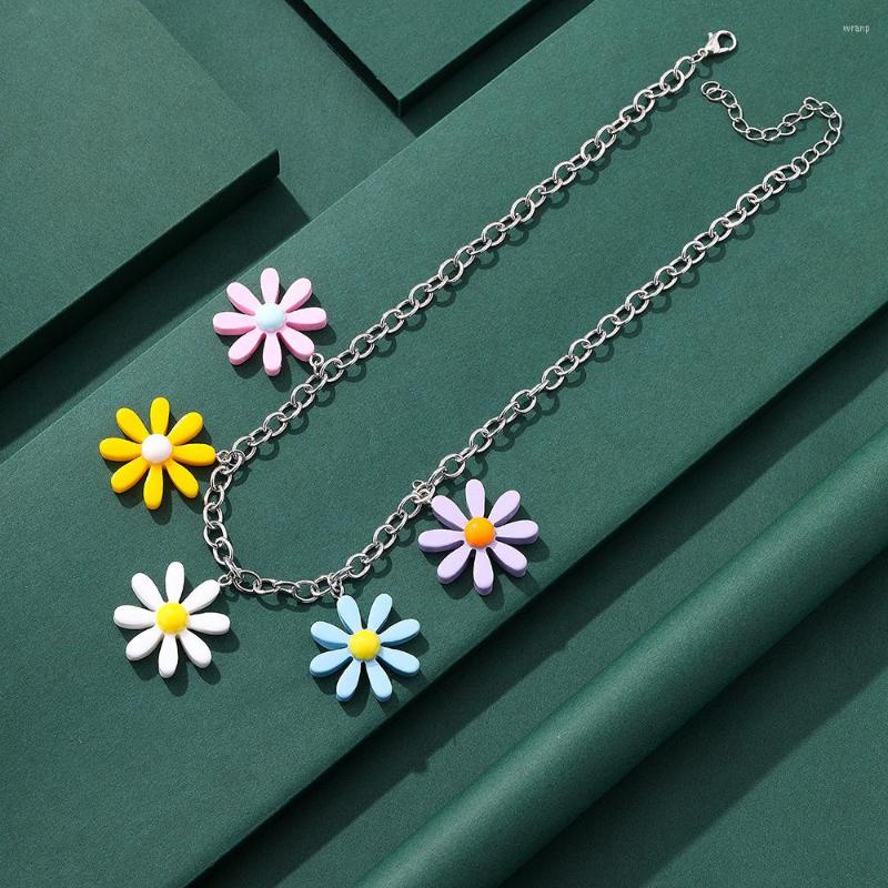

Pendant Necklaces Fashion Heart Pendants Necklace For Women Link Chains Choker Neck Jewelry Girl's Party Gifts Accessories Selling
