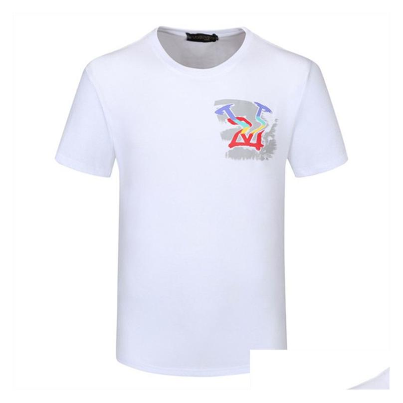 

Other Apparel Fashion Mens White Snake T Shirt Famous Designer Tshirt Big V High Quality Hip Hop Men Women Short Sleeve Sxl Dhs6A