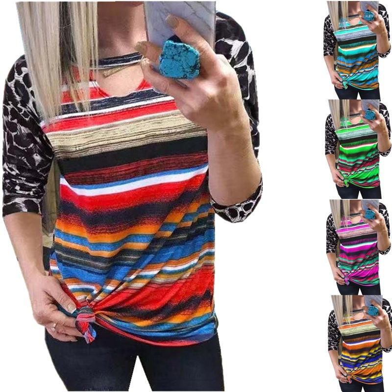 

Women's T Shirts Loose T-shirts Women Long Sleeve V-neck Tops Woman Pullover Female Sexy Fashion Sale Striped Oversize Cloth Undershit