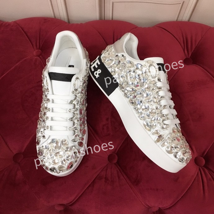 

2023Fashion Casual shoes womens mens Designer leather lace-up sneakers fashion lady Flat Running Letters shoes platform sneaker, 01