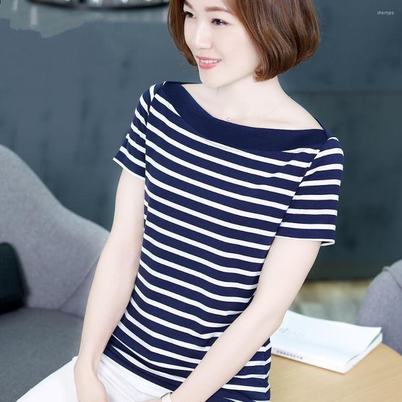 

Women's T Shirts 2023 Summer Shirt Woman Loose Short Sleeve T-shirt O Neck Korean Style Women, Black