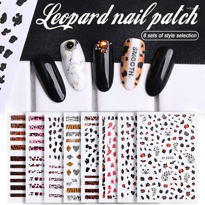 

Nail Stickers 1 Sheet Stylish Personalised Art Waterproof Decals Self Adhesive Tip Decor Tool For DIY Design Decoration