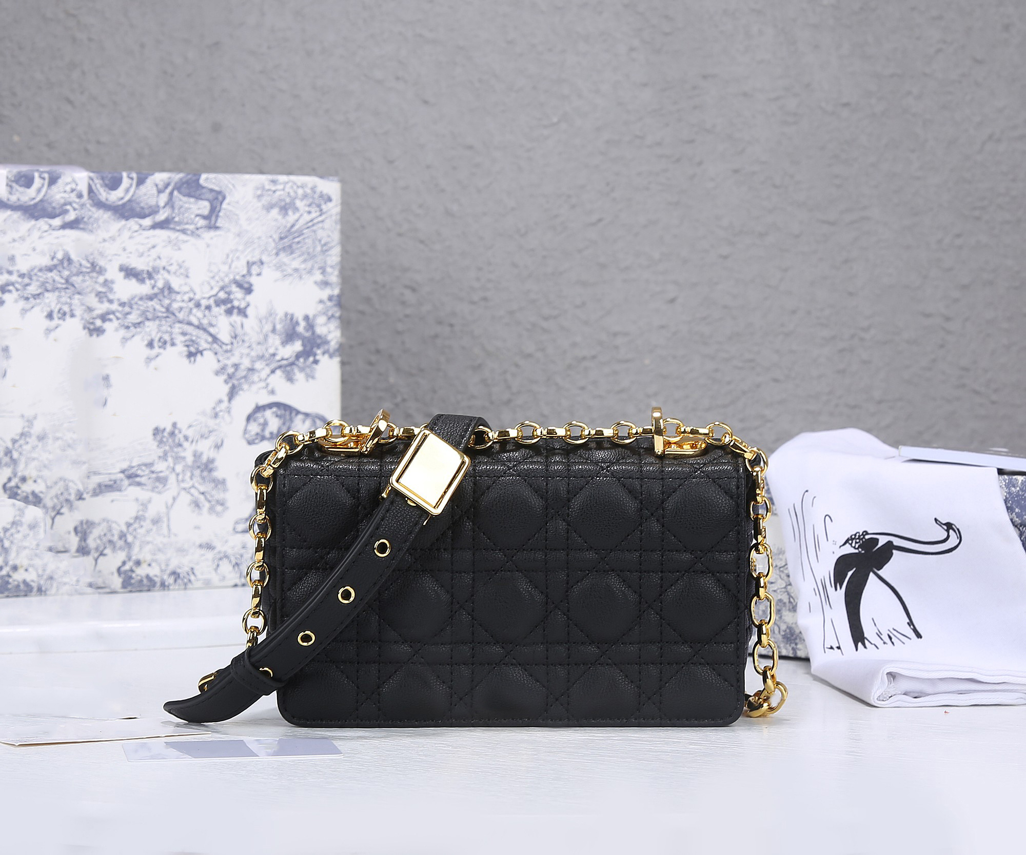 

10A Classic Flap Chain Shoulder Bag Women Crossbody Luxury Caviar Grain Sheepskin Leather Fashion Handbag Bags, Lavender