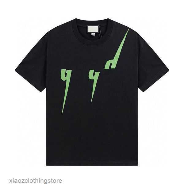 

d Summer letter printing cotton T shirts Fashion Mens Short Sleeve Graphic Customize Women two G brands Clothes Casual Cotton Tees tops UA7T, G u c c i