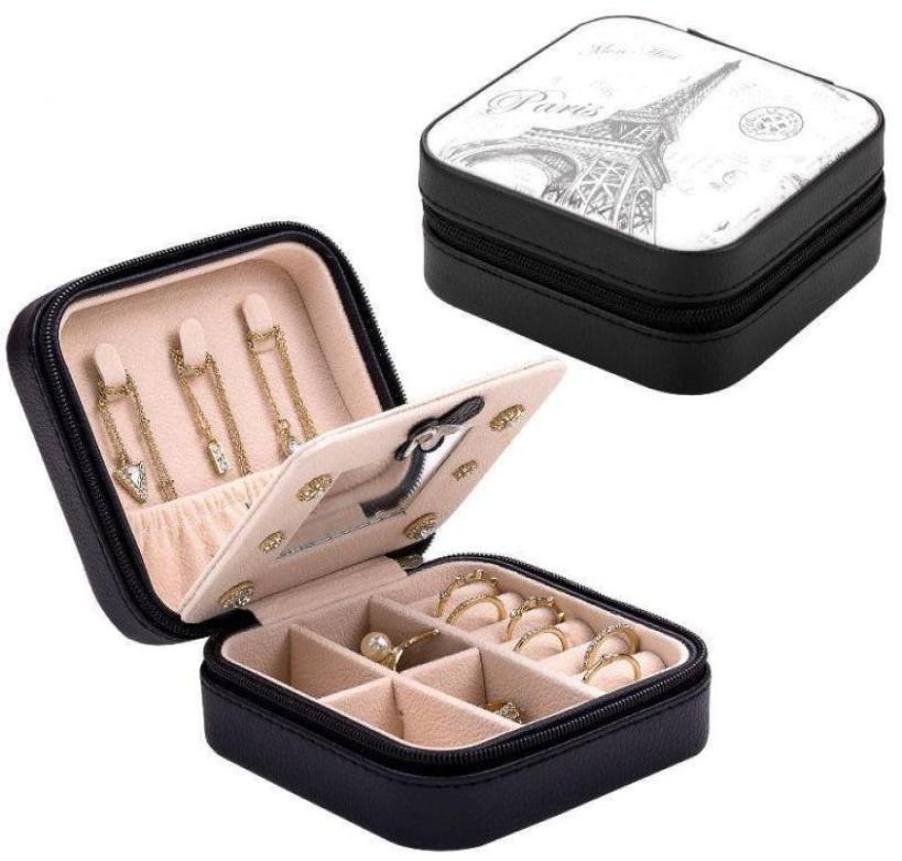 

Jewelry Pouches Bags Fashion Portable Box Case Highend High Quality Multicolor Earrings Ring Necklace Storage Bag1055851