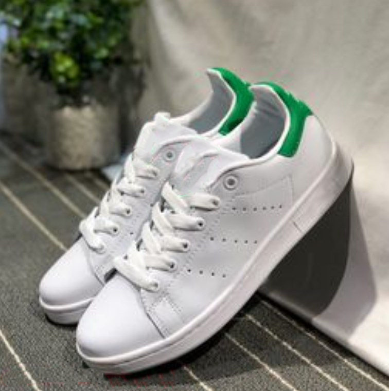 

Designer - Shoes Women Men Fashion Sneakers Casual Leather Superstars Skateboard Punching White Girls Shoes, Smith-002