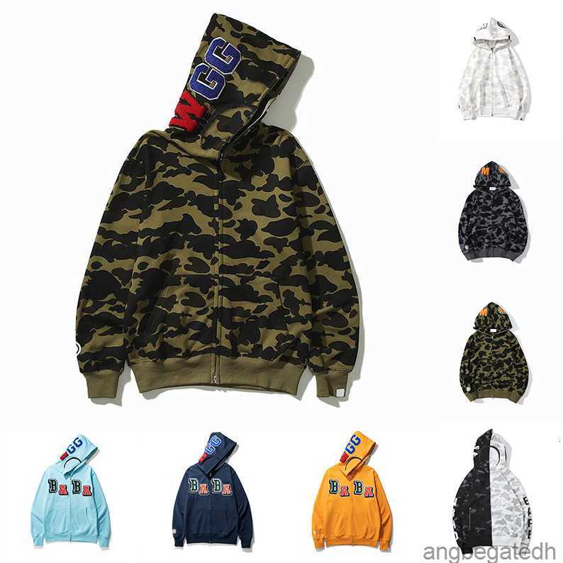 

High1 Quality Shark Hoodies Mens Womens Fashion Men Designers Hoodys Stylist Cartoon Sharks Printing Hoodie Jacket Man Casual Sweatshirts Size M-3xl