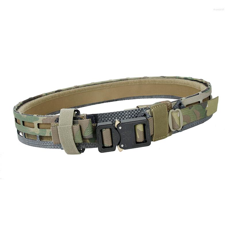 

Waist Support Men Tactical Molle Belt Quick Release Metal Buckle TMC3667-MC Multicam Imported Fabric