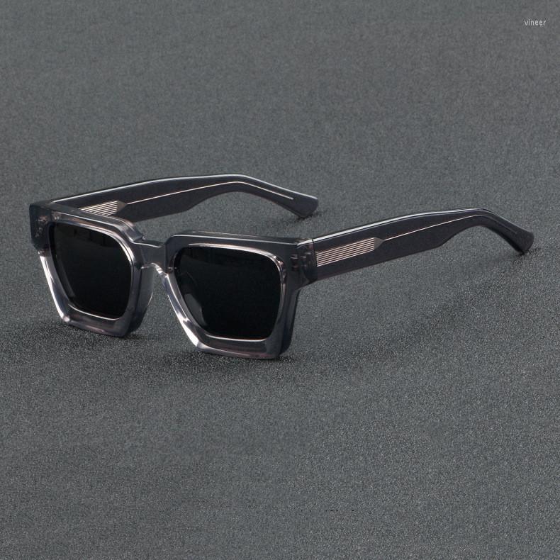 

Sunglasses Top Quality Polarized Frame Handmade Acetate Men Eyewear UV400 Goggle Outdoor Driving Sun Glasses Women