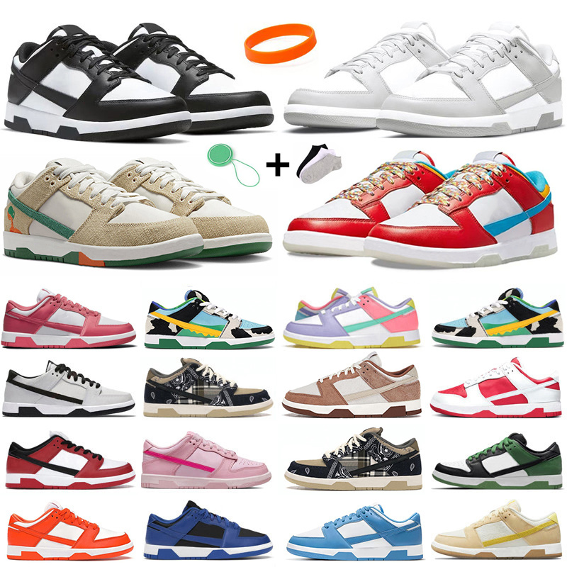 

Casual Shoes Men Women Sneaker Panda White Black Grey Fog UNC Bart Simpson Syracuse Jarritos Fruity Pebbles Triple Pink Kentucky Mens Sports Sneakers Platform Shoe, Color#7
