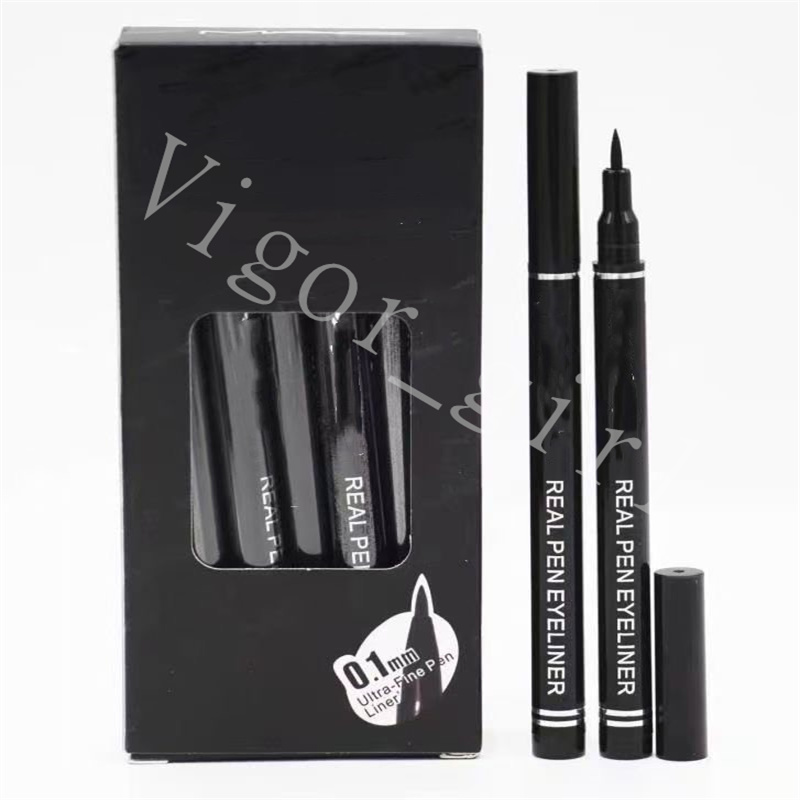 

M Brand New Liquid Eyeliner Girl Eye Makeup Pencil Black Color Waterproof Long Lasting Professional Logo Peal Pen Eyliner 0.1mm Ultra Fine Pen Liner Lowest Price