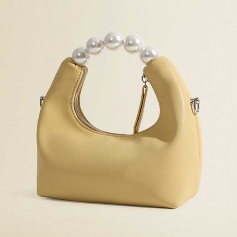 

Evening Bags Luxury Designer Pearl Handbags 2023 New Fashion Casual Party Wallet Shoulder Messenger Trend Female 230427, Black