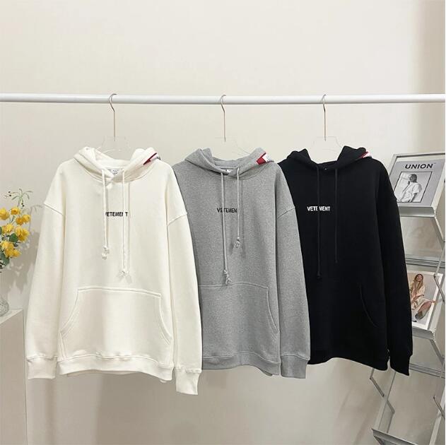 

Men's Plus Size Hoodies & Sweatshirts Hoodie 1 Quality Embroidered Women Pullovers, Black