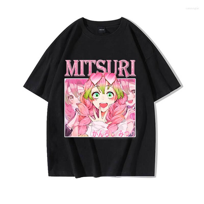 

Men's T Shirts Kimetsu No Yaiba Anime Oversized Shirt Men's Hip Hop Streetwear Vintage Y2k Top Tees Kanroji Mitsuri Graphic Harajuku, Wt-xxzzwdemon48