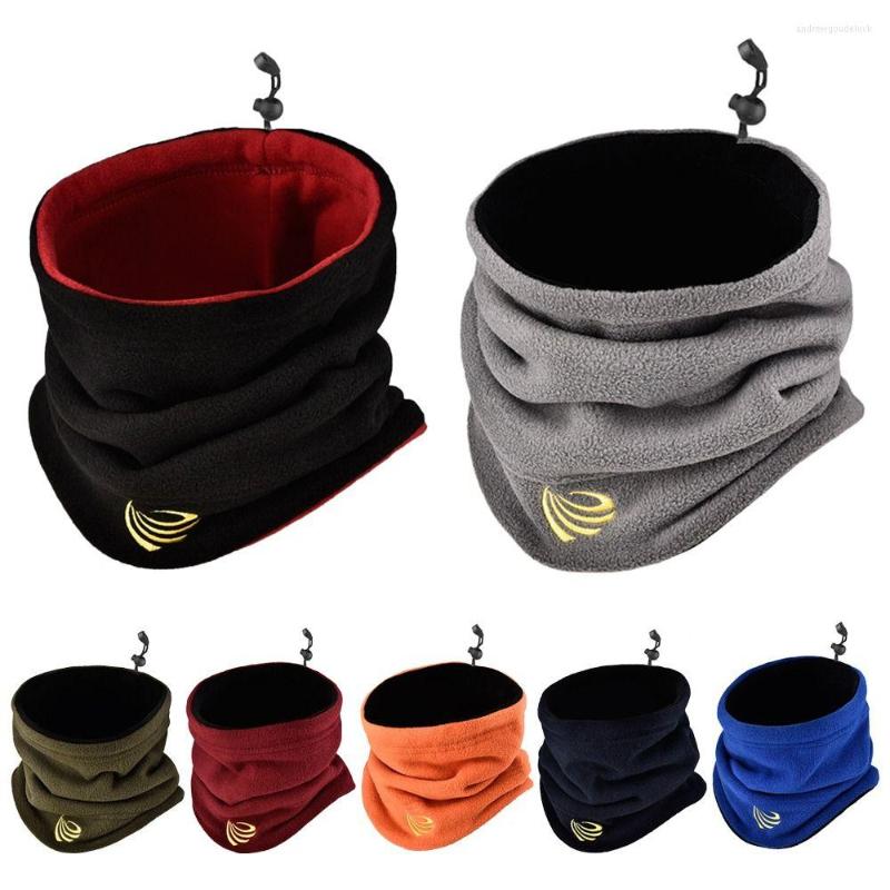 

Scarves Men Women Camping Face Cover Snowboard Fleece Neck Gaiter Cold-proof Collar Ski Tube Scarf Half Mask