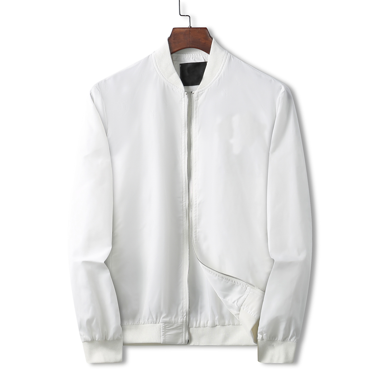 

2023Designer Mens Jackets France Bomber Windshield jacket Embroidered Badge Logo Men's Outerwear Street coats, White