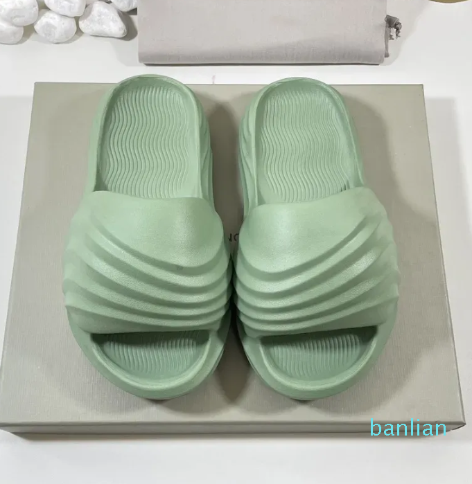 

Designer Slippers Men Pool Sandal Foam Slippers Rubber Mule Sandal Ripple Summer Beach Flip Flops