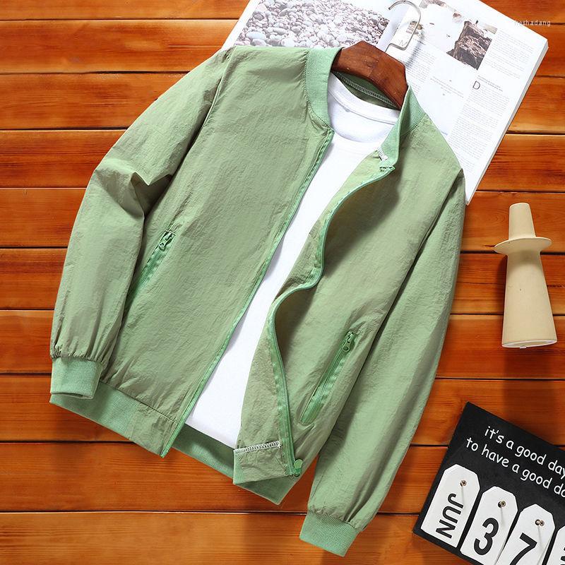 

Men's Jackets Classic Style Large Size Lightweight Jacket 2023 Summer Breathable Men's Solid Color Sun Protection T139, Doulv