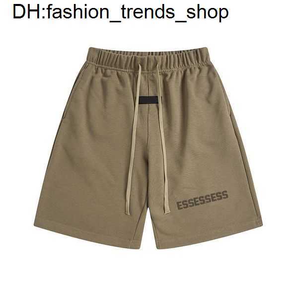 

Mens Shorts Essen Designer Unisex Letter Printed Sports Essentail Casual Loose Oversize Style Drawstring Knee Length Size S- 41