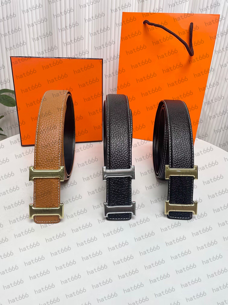 

Mens belt womens designer h letter luxury black fashion leather waistband woman belts for man belt, No box