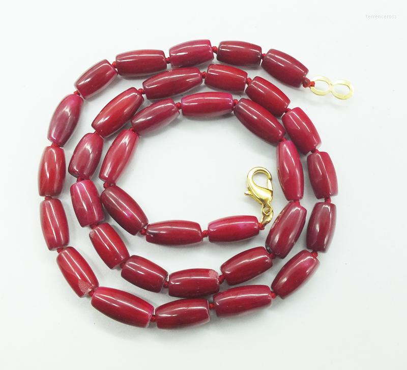 

Choker 6MM Genuine Coral Necklace Gift For Wife Or Mum 17"