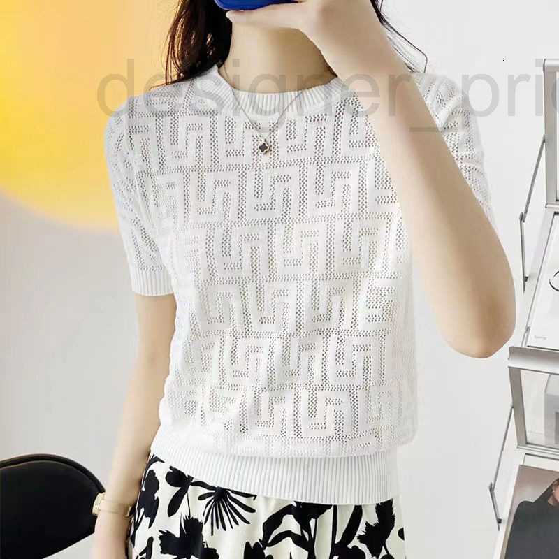 

Women' Sweaters Designer Summer Sweater 2023 letter embroidery loose comfortable personality trendy White Women women' knits RK8O