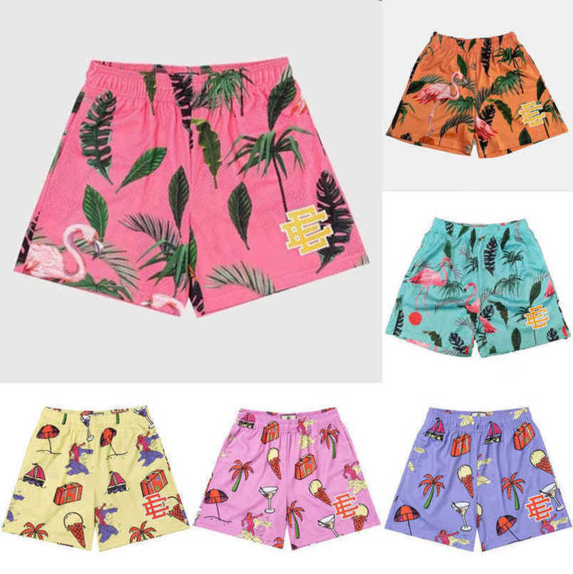 

Fashion Ee Men's Luxury Shorts Eric Emanuel Basic Short New York City Skyline Men Women Jog Pant Fitness Run Loose Sports Pants Mesh Gym Workout Sweatpants Mb07, 14