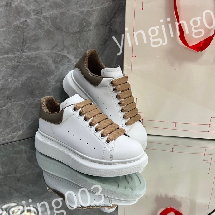 

2023 Top Luxury Men's Ladies Casual Shoes Fashion Leather Colorblock Flat Street Couple Sneakers Outdoor Running Shoes 39-46 Sizes, 02