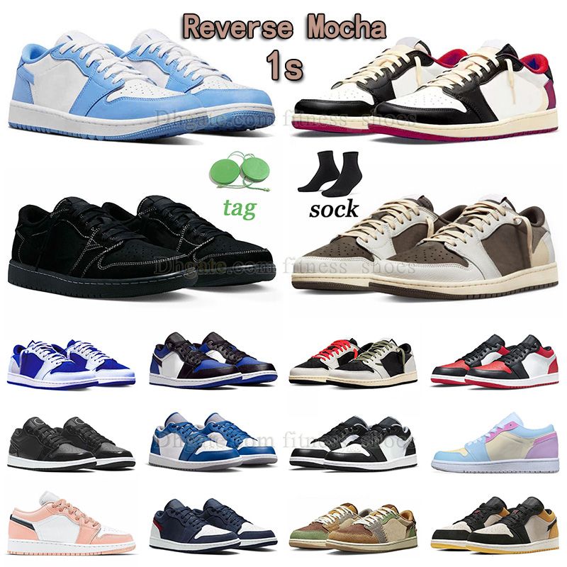 

authentic 1s low basketball shoes jumpman 1 black phantom reverse mocha black toe golf unc white men women sneakers outdoor trainers chicago tiffany blue mocha brown, E04 36-47 tear away silver