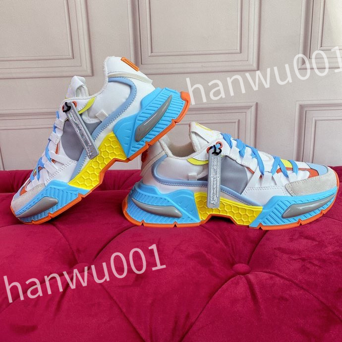 

New top Hot Luxurys Casual shoes Men designer sneaker White Leather Calfskin Sneakers Shoes Comfort Outdoor Trainers Women's Walking, 09