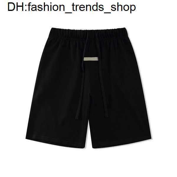 

21ss Reflective High Street Shorts Men's Casual Sports Pant Loose Oversize Style Drawstring Short Pants Trend Designer Ess Essentail Hoody 31, Beige
