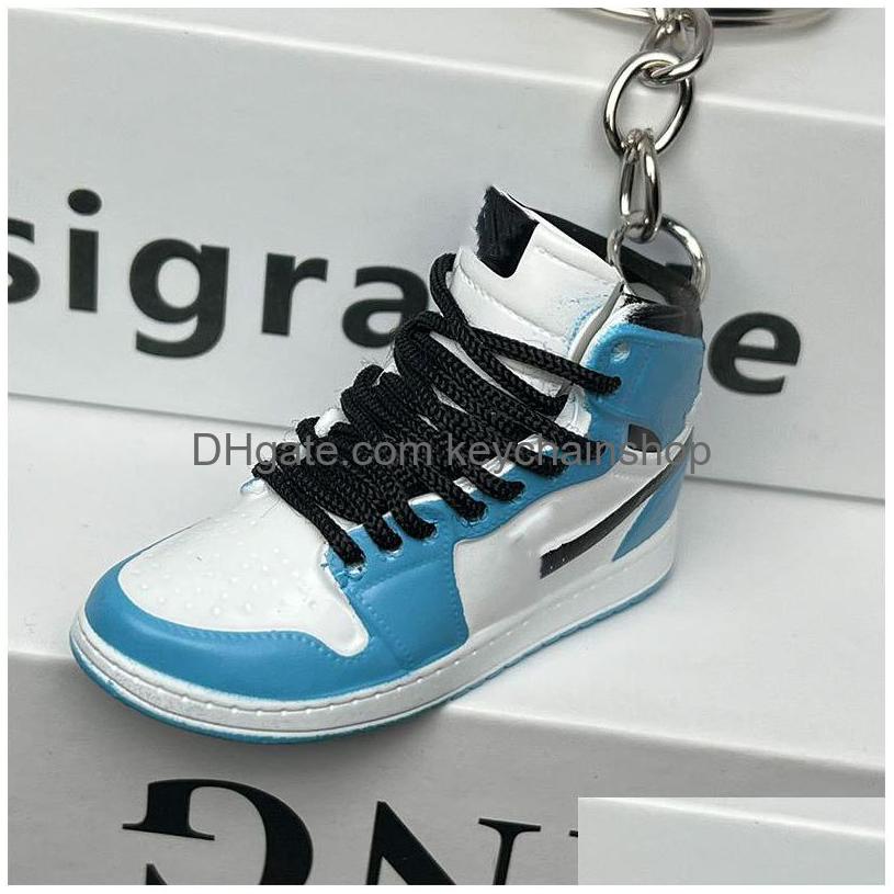 

Key Rings Party Favor Fashion Basketball Shoes Model Chain Sneaker Lovers Souvenir Keychain Car Backpack Pendant Gift Drop Delivery J Dhd1L