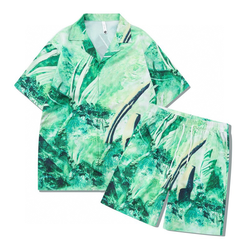 

Men's Plus Tees & Polos Round neck embroidered and printed polar style summer wear with street pure cotton 121sx