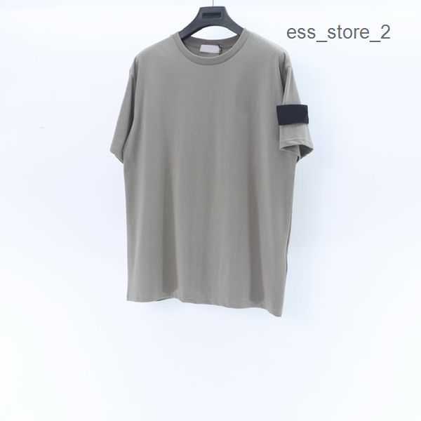 

Mens Shirts Topstoney Summer Men Trendy Cotton Stone Tshirt Male Short Sleeve Islanded Collar Polo Stones Shirt 9 VRSH, 620-6