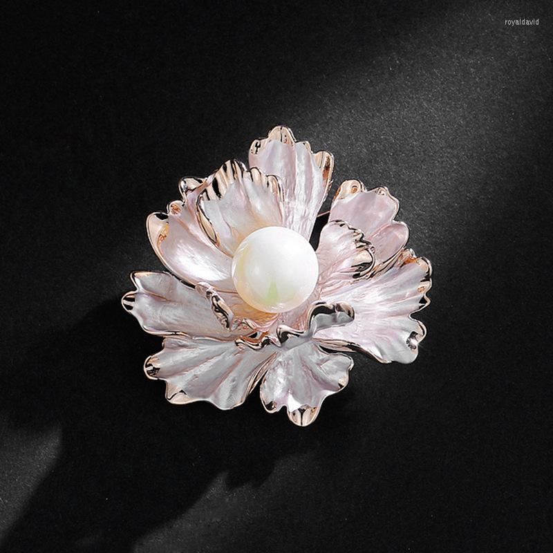 

Brooches 2023 Factory Direct Chinese Style Rich Peony Flower All-match Brooch Gift Fashion Alloy Accessory Women's Corsage