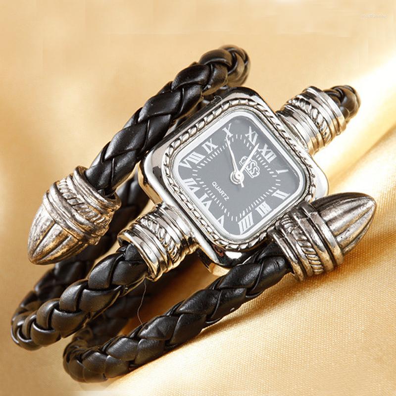 

Wristwatches CUSSI Women Watches Fashion Square Ladies Womens Quartz Bangle Montres Femme, 1533blue