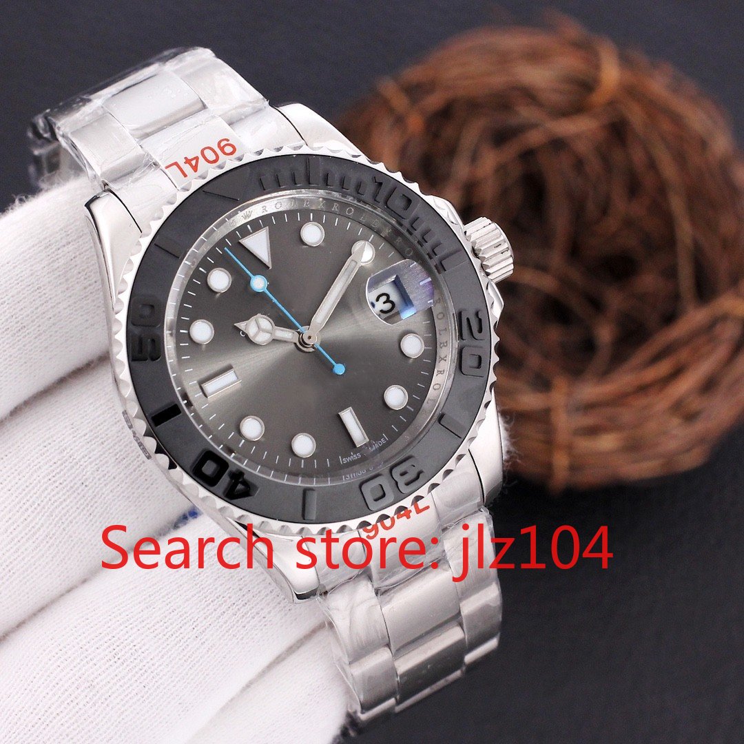 

LLS men's mechanical watch, three pin submarine series, casual and fashionable, fully automatic mechanical movement, sapphire mirror surface, diameter 42mm,jj