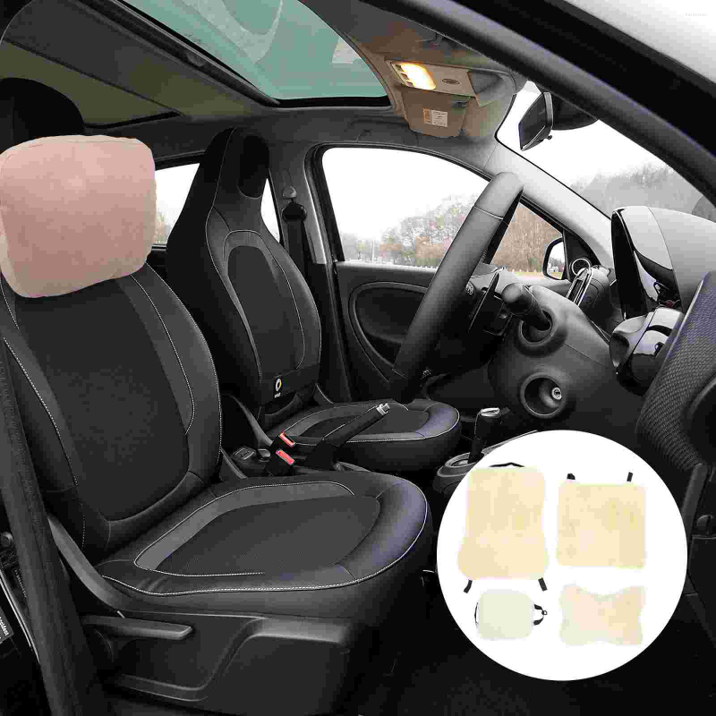 

Car Seat Covers 4 Pcs Cushion Thickening Warm Winter Insert