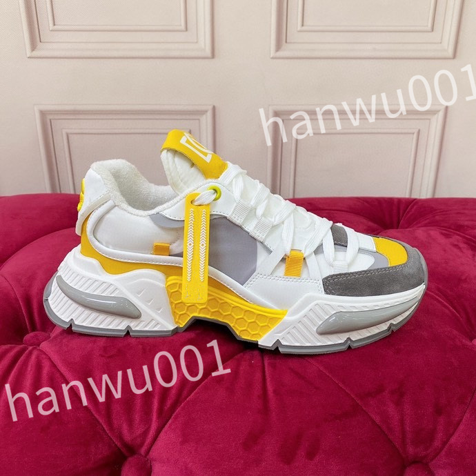 

Luxury Casual shoe Mens designer sneaker White Leather Calfskin Sneakers Shoes Comfort Outdoor Trainers Women's Walking, 09