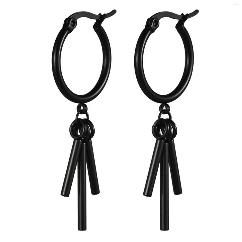 

Dangle Earrings Boniskiss 2023 Hip Hop Stainless Steel Pendant For Men Women Gifts Aretes De Mujer Jewelry Drop