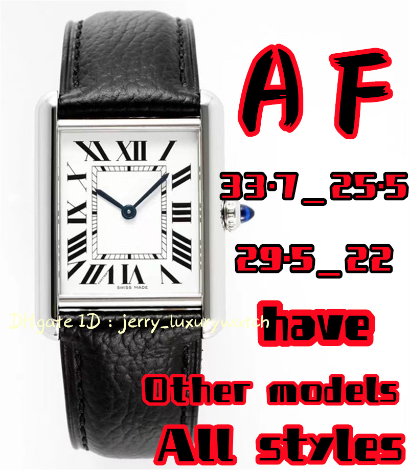 

AF tank Luxury women's Watch, Size: Medium 33.7*25.5mm small 29.5*22mm, 316L fine steel, Swiss quartz movement, sapphire glass one, Only box.no watch