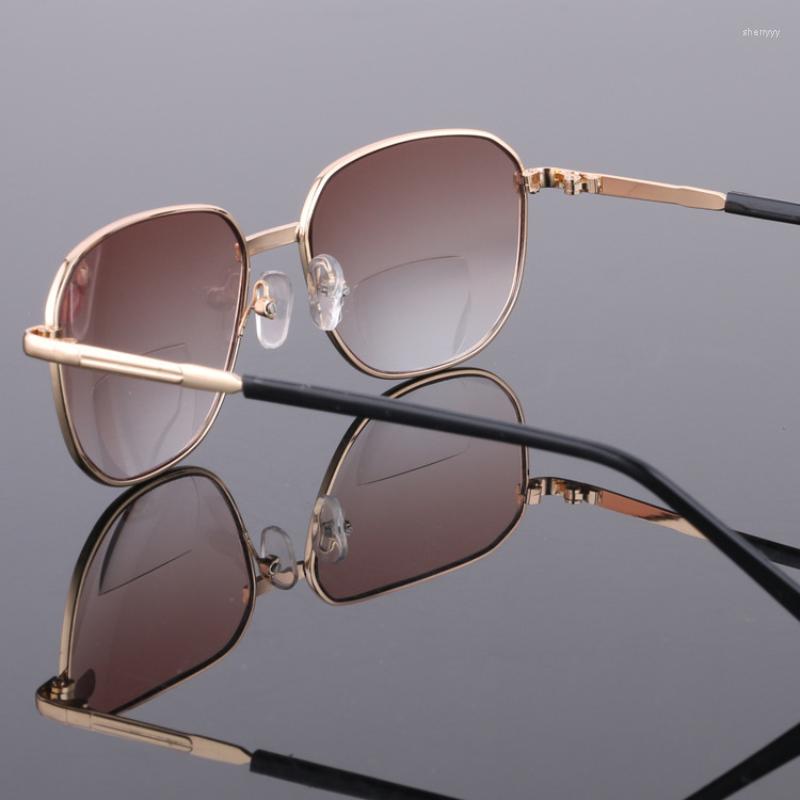 

Sunglasses 1.0 To 4.0 Presbyopic Glasses Men's 2-in-1 Bifocal Resin One Mirror Two Purpose Far And Near Ladies